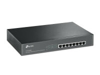 TP-Link TL-SG1008MP Unmanaged Gigabit Ethernet (10/100/1000) Power over Ethernet (PoE) Schwarz