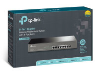 TP-Link TL-SG1008MP Unmanaged Gigabit Ethernet (10/100/1000) Power over Ethernet (PoE) Schwarz