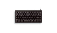CHERRY G84-4100 Kompakte Kabelgebundene Tastatur, USB/PS2...