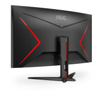 AOC G2 C32G2ZE/BK Computerbildschirm 80 cm (31.5 Zoll) 1920 x 1080 Pixel Full HD LED Schwarz, Rot