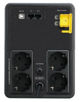APC BX1200MI-GR Unterbrechungsfreie Stromversorgung (USV) Line-Interaktiv 1,2 kVA 650 W 4 AC-Ausgänge