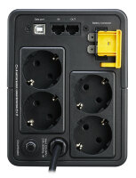 APC BX750MI-GR Unterbrechungsfreie Stromversorgung (USV) Line-Interaktiv 0,75 kVA 410 W 4 AC-Ausgänge
