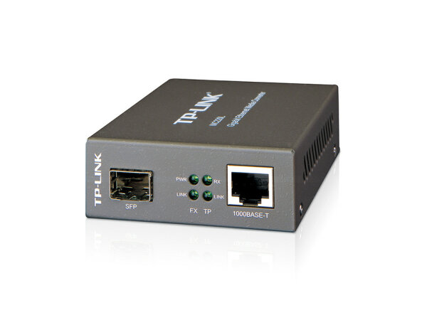 TP-Link Gigabit-Ethernet-Medienkonverter (LC, Multi-/Singlemode)